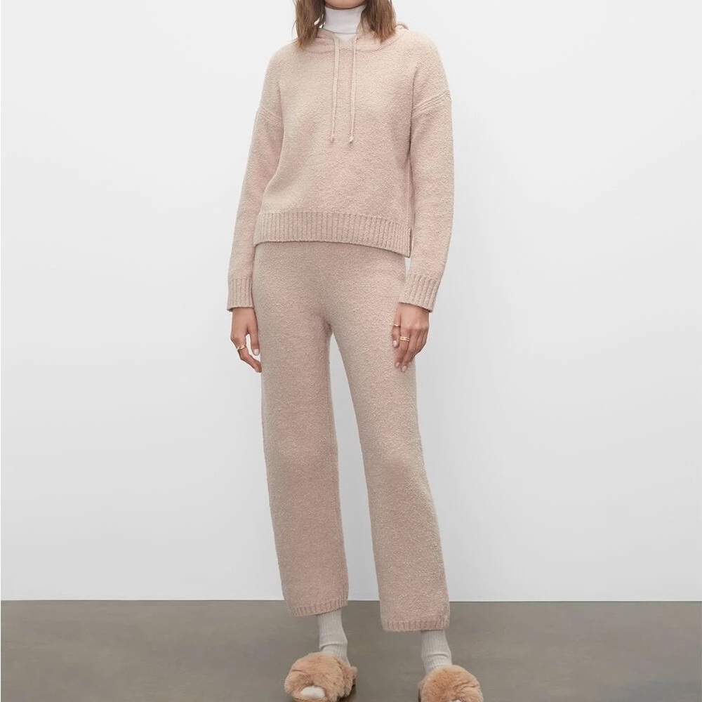 Club Monaco Blush Pink Knit Lounge Pants.